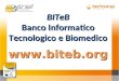 BITeB Banco Informatico Tecnologico e Biomedico 