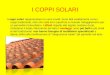 I COPPI SOLARI I coppi solari rappresentano la vera novità. Sono fatti esattamente come i coppi tradizionali, solo che sulla loro superficie è ricavato