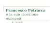 Francesco Petrarca e la sua ricezione europea 8. I trionfi