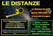 LE DISTANZE Le distanze tra stelle (d. astronomiche) sono spesso dellâ€™ordine dei miliardi di chilometri (o anche MOLTO maggiori) Come unit  di misura si
