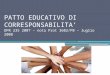 PATTO EDUCATIVO DI CORRESPONSABILITA’ DPR 235 2007 – nota Prot 3602/P0 – luglio 2008