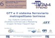 Roma – Ministero delle Infrastrutture e dei Trasporti, sala Emiciclo 19 - 20 marzo 2015 19 - 20 marzo 2015 Coordinato da: Organizzato da: GTT e il sistema