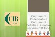 Comune di Collebeato e Comune di Cellatica: il nuovo servizio CIR food