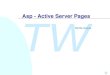 TW Asp - Active Server Pages Nicola Gessa. TW Nicola Gessa Introduzione n Con l’acronimo ASP (Active Server Pages) si identifica NON un linguaggio di