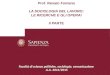 Prof. Renato Fontana LA SOCIOLOGIA DEL LAVORO: LE RICERCHE E GLI OPERAI II PARTE Facoltà di scienze politiche, sociologia, comunicazione A.A. 2014/2015