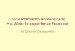 L’orientamento universitario via Web: le esperienze francesi di Cristina Castagnola