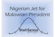 Nigerian jet for malawian president