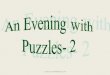 Classic Puzzles-2