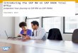 Introducing the BW on SAP HANA Trial Offer