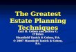 Lorman Foundations Of Estate Planning 07