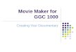 GGC 1000 movie maker
