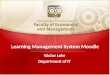 Learning management system moodle