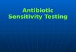 antibiotic-sensitivity testing