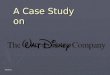 Case study   disney