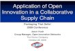 Application of Open Innovation in a Collaborative Supply Chain