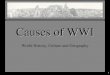 Causes of WWI (2007)