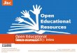 Introduction to Open Educational Rersources (OER)