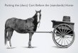 Putting the (docs) Cart Before the (standards) Horse