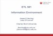ETL 501 Information Environment