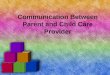 Communication Between Parent and Child Care at Bright Start Academy