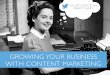 Growing Your Business With Content Marketing