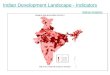 Indian Development Indicators - Glimpses