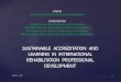 Accreditation and Learning in International Rehabilitation Professional Development