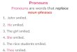 Unit 7  pronouns