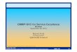 Leveraging CMMI® - SVC for Service Excellence