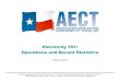 AECT Electricity 101 - March 2010 Update