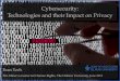 Cybersecurity and Privacy Lecture