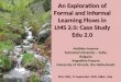 An Exploration of Formal and Informal Learning Flows in LMS 2.0: Case Study Edu 2.0
