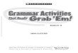 Grammar activities   gr 6-8