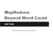 Map reduce: beyond word count