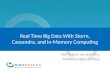 Real-Time Big Data at In-Memory Speed, Using Storm