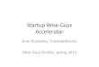 Startup Wise Guys - Tallinn, Estonia - recommendation & experience by TranslateKarate CEO