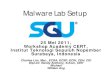 Workshop on Setting up Malware Lab