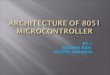 Architecture of 8051 microcontroller))
