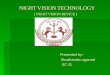 Night vision technology by shudhanshu agarwal