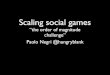 Scaling Social Games