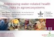 Addressing water-related health risks in agroecosystems