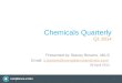Chemicals Quarterly, q1 2014,  - latest regulatory news on chemicals in products from around the world