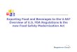 US FDA Regs & Modernization Act 2012