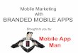 Branded Mobile Apps for Retaurants, Cafes, Bars and Clubs