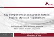 Key Components of Immigration Reform: Federal, State and Regional Lens