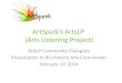 ArtSpark ArtsLP Rio Rancho Arts Commission 2.13.14