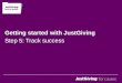 5) Track success in your JustGiving reports