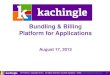 Kachingle Overview August 2013
