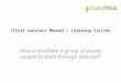 Manual – learning circles for RuralWeb