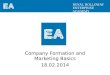 Company formation and marketing basics 18.02.2014